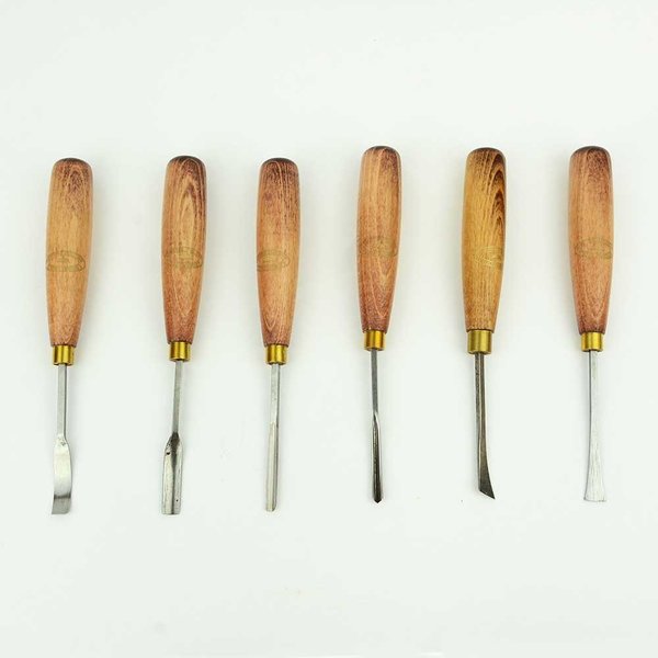 Crown Tools 6 Pc Boxed Woodcarving Tool Set 22000